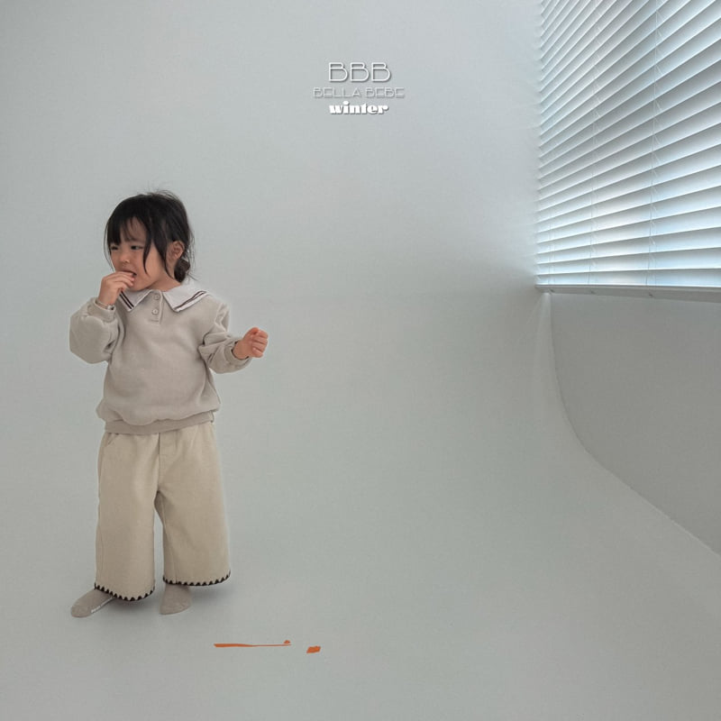 Bella Bambina - Korean Baby Fashion - #babywear - Bebe Blanc Sweatshirt - 10