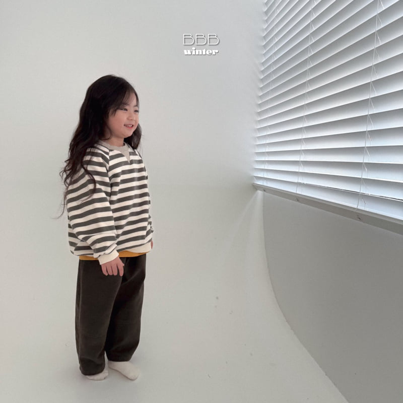 Bella Bambina - Korean Baby Fashion - #babywear - Stripe Triangle Sweatshir - 12