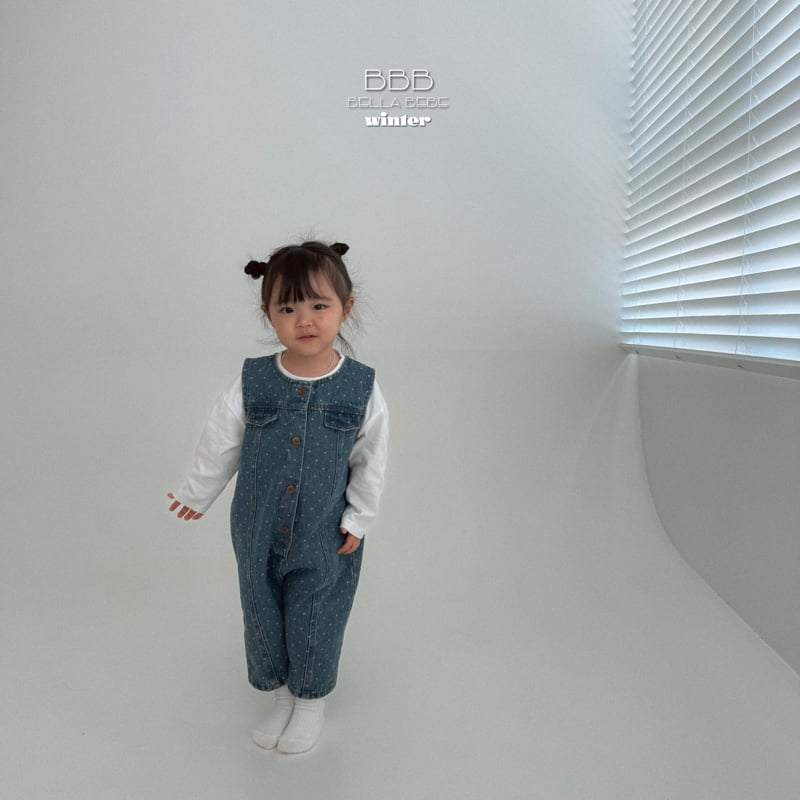 Bella Bambina - Korean Baby Fashion - #onlinebabyboutique - Bebe Denim Suit - 9
