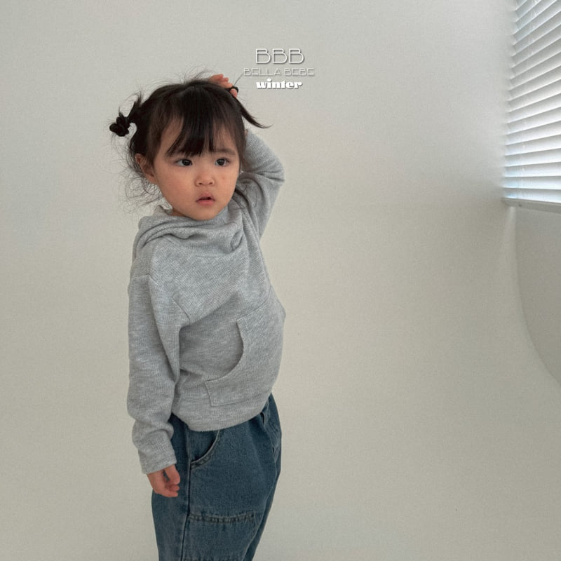 Bella Bambina - Korean Baby Fashion - #onlinebabyboutique - Bebe Round Hoodie - 9