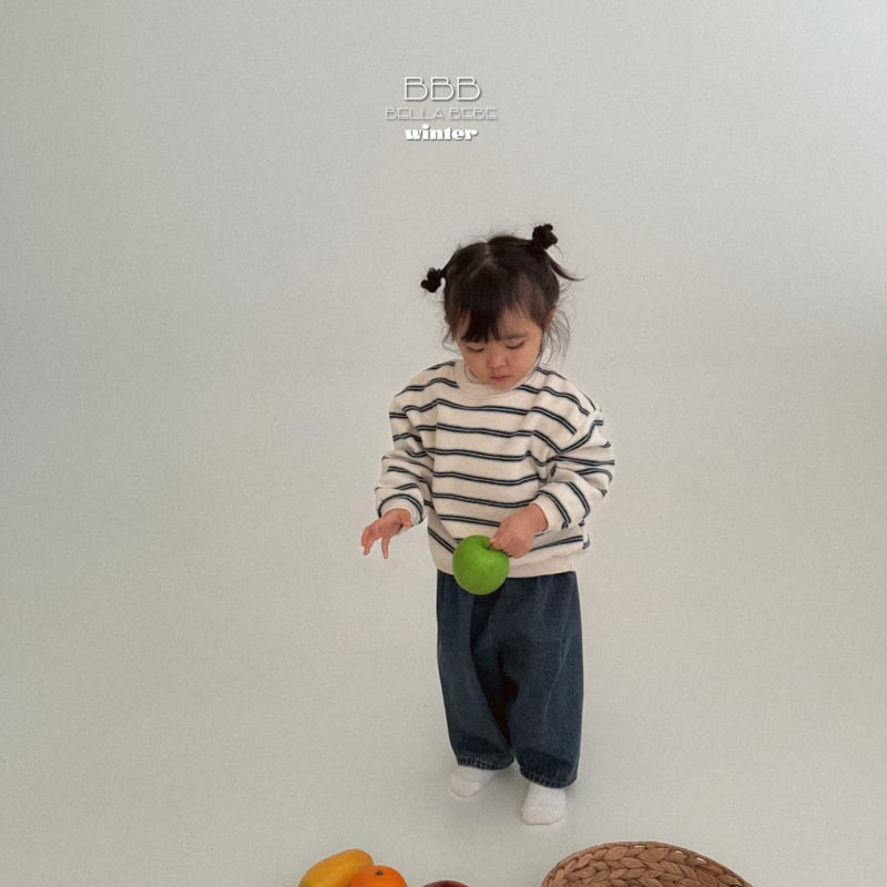 Bella Bambina - Korean Baby Fashion - #onlinebabyboutique - Bebe Scoop Sweatshirt - 8