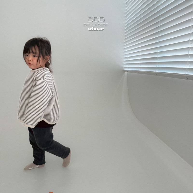 Bella Bambina - Korean Baby Fashion - #onlinebabyshop - Bebe Stripe Tee - 12