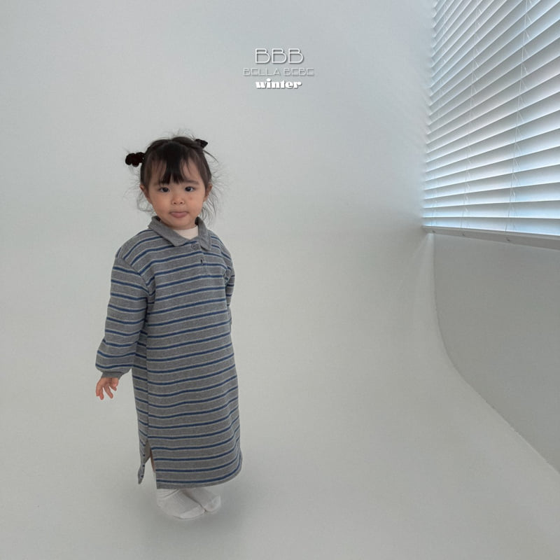 Bella Bambina - Korean Baby Fashion - #onlinebabyshop - Bebe Pocky Long One-piece - 11