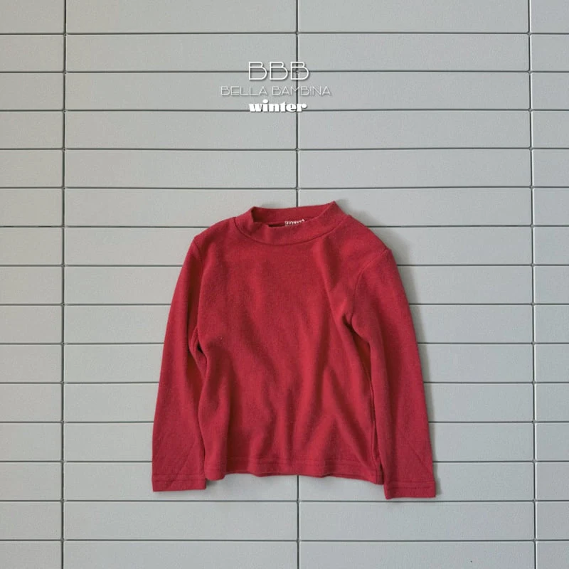 Bella Bambina - Korean Baby Fashion - #onlinebabyshop - Bebe Plain Half Turtleneck Tee - 8