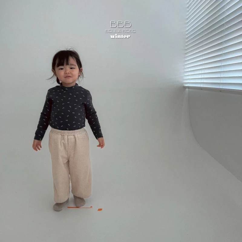 Bella Bambina - Korean Baby Fashion - #onlinebabyshop - Bebe Ribbon Half Turtleneck Tee - 8
