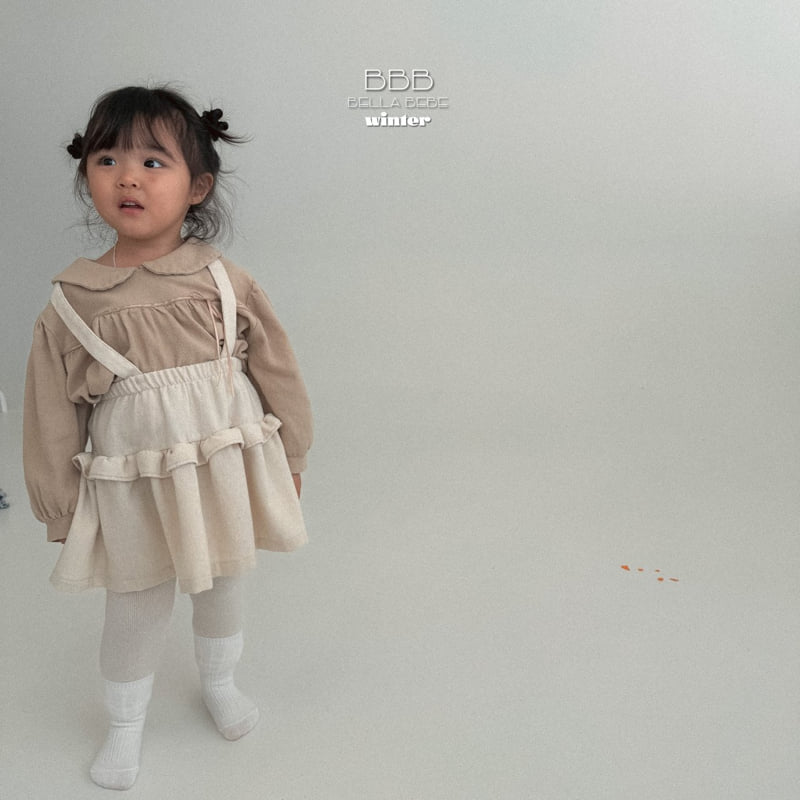 Bella Bambina - Korean Baby Fashion - #onlinebabyshop - Bebe Harry Suspender One-piece - 11