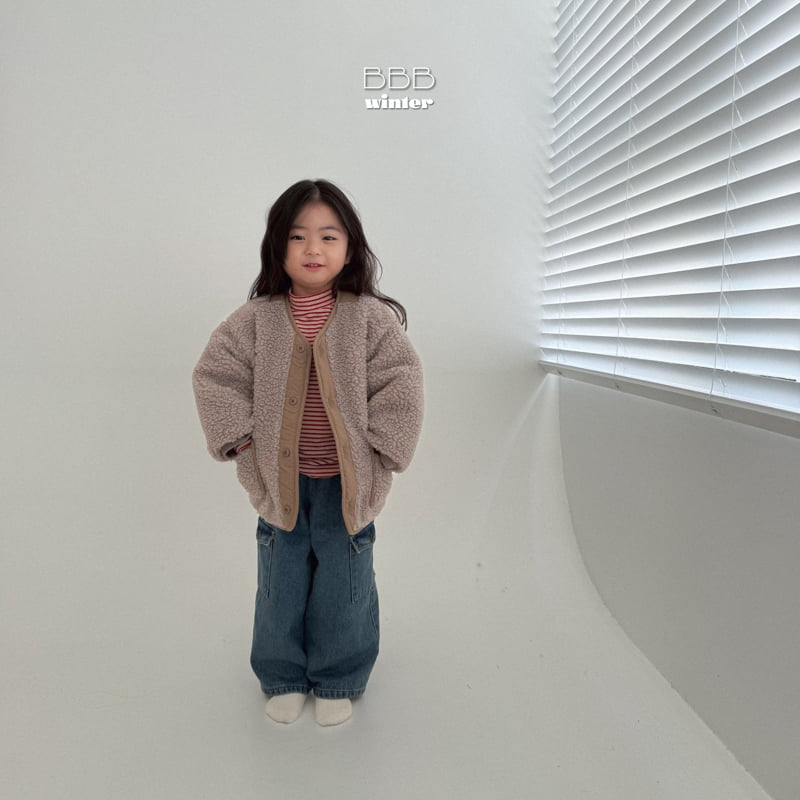 Bella Bambina - Korean Baby Fashion - #onlinebabyshop - Plain Fleece Jacket - 12