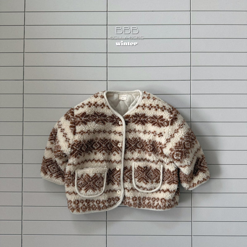 Bella Bambina - Korean Baby Fashion - #smilingbaby - Bebe Cozy Fleece Jacket - 5