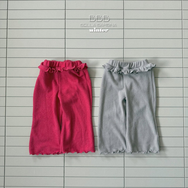 Bella Bambina - Korean Baby Fashion - #smilingbaby - Sem Frill Pants