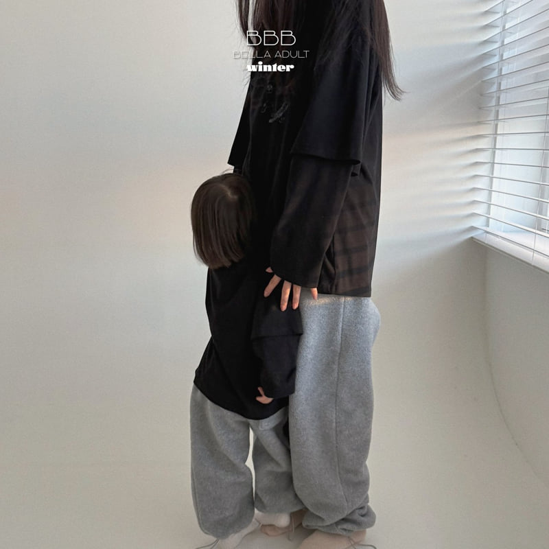 Bella Bambina - Korean Women Fashion - #momslook - Adult Cat Layered Tee - 10