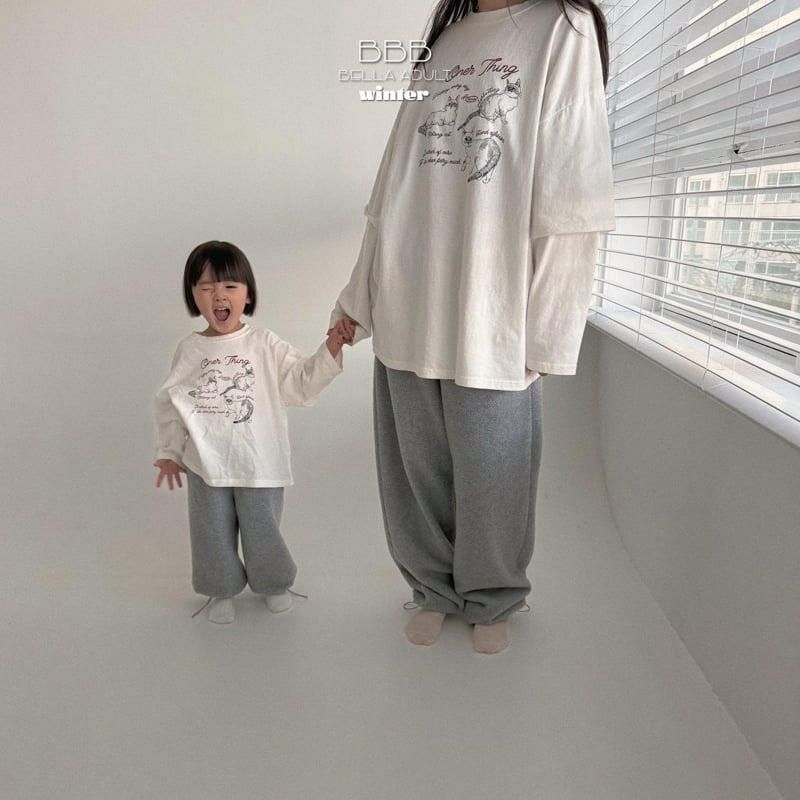 Bella Bambina - Korean Women Fashion - #womensfashion - Adult Cat Layered Tee - 11