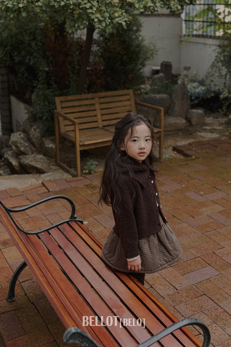 Bellot - Korean Children Fashion - #kidsshorts - Curly Cardigan - 7