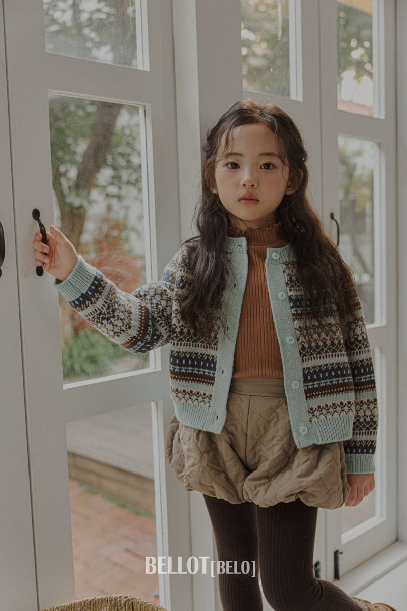 Bellot - Korean Children Fashion - #kidsstore - Bunny Fleece Turtleneck Tee - 3