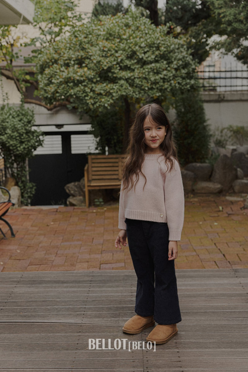 Bellot - Korean Children Fashion - #prettylittlegirls - Nini Bootcut Pants - 8