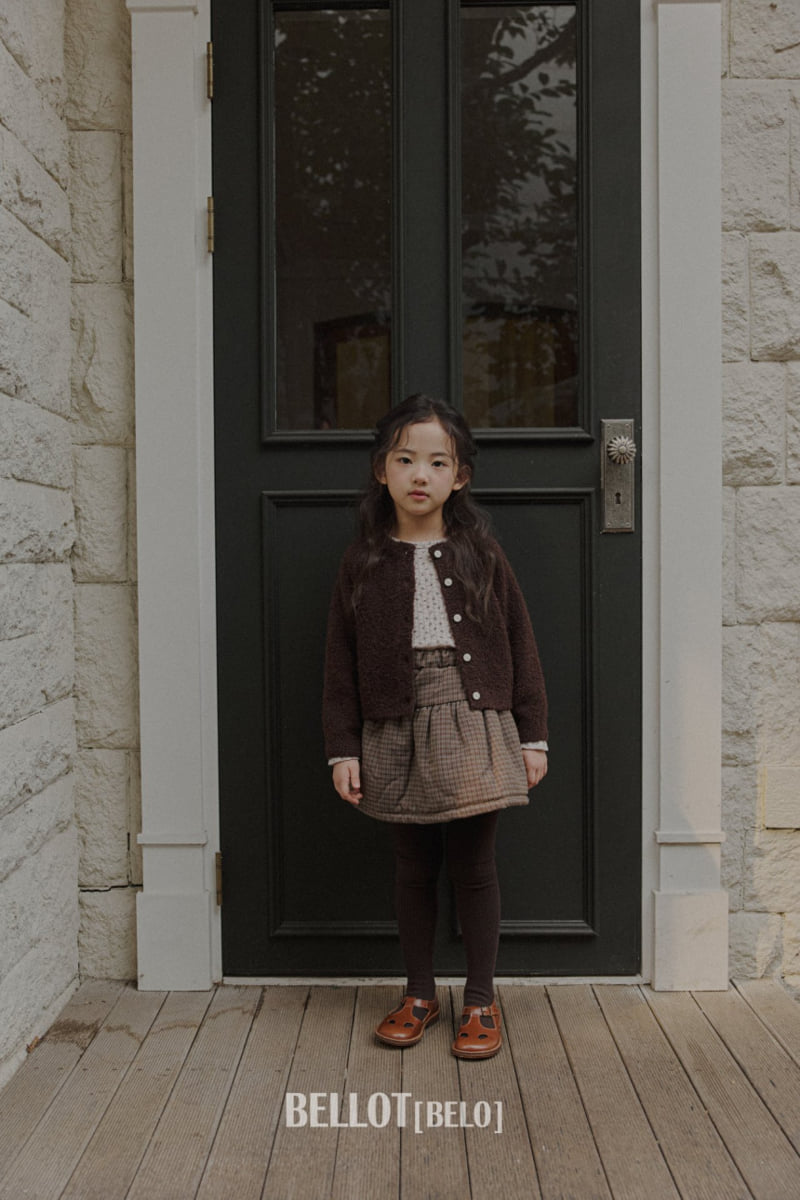 Bellot - Korean Children Fashion - #stylishchildhood - Curly Cardigan