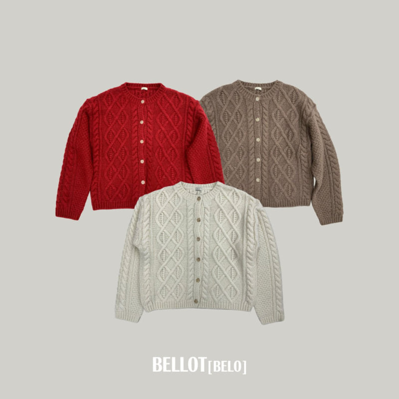 Bellot - Korean Women Fashion - #womensfashion - Alpaca Cardigan (Adult)