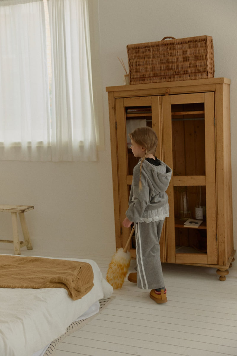 Berry Berry - Korean Children Fashion - #childofig - Berry Velour Pants - 6