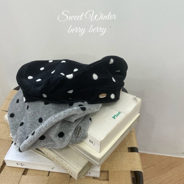 Berry Berry - Korean Children Fashion - #childrensboutique - Dot Beret - 2