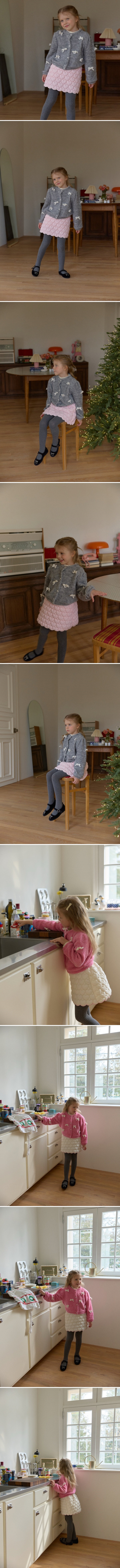 Berry Berry - Korean Children Fashion - #magicofchildhood - Heart Quilted Skirt - 2