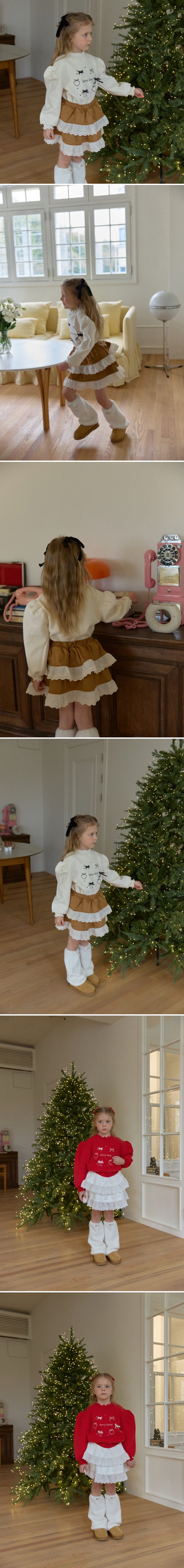 Berry Berry - Korean Children Fashion - #prettylittlegirls - Suede Skirt - 2