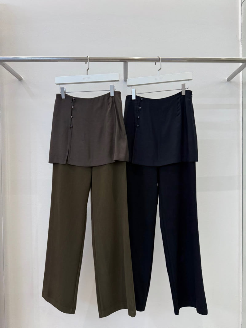 Better - Korean Women Fashion - #momslook - Maver Wrap Pants - 2