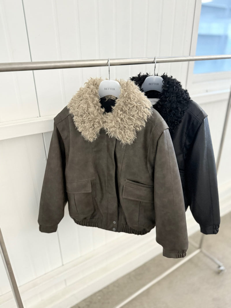 Better - Korean Women Fashion - #momslook - Mer Warm Jacket - 2