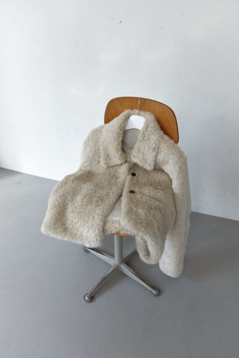 Better - Korean Women Fashion - #momslook - Shearling Collar Jacket
