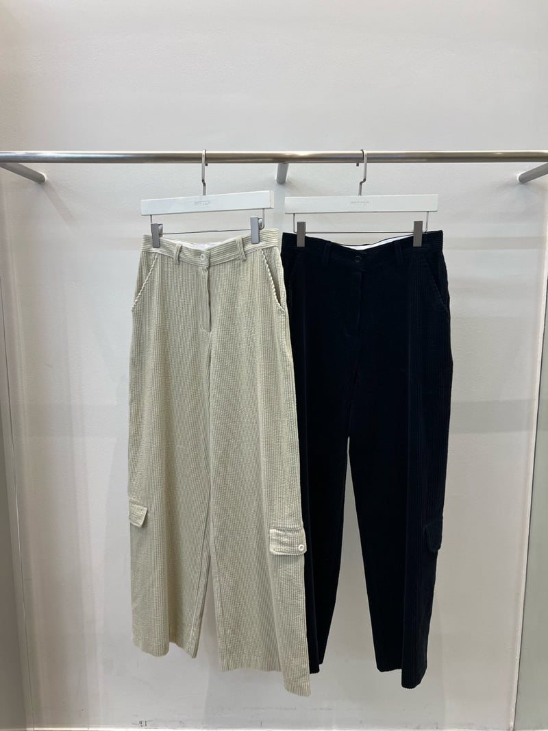 Better - Korean Women Fashion - #momslook - Basil Corduroy Pants