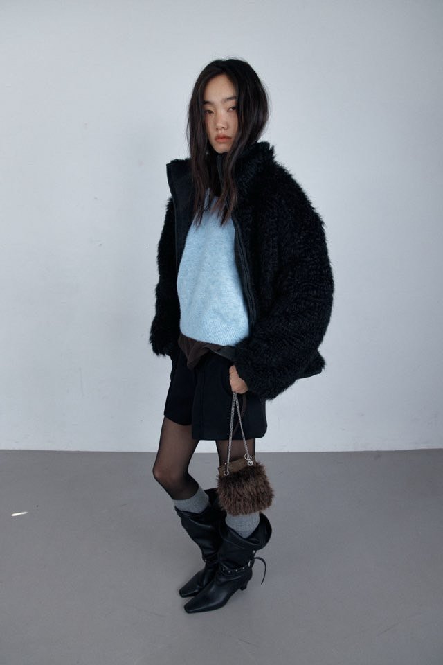 Better - Korean Women Fashion - #momslook - Log Fleece Jumper - 12