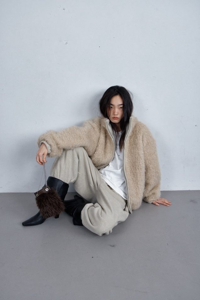 Better - Korean Women Fashion - #momslook - Log Fleece Jumper - 6