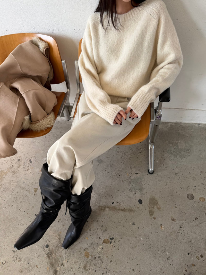 Better - Korean Women Fashion - #momslook - Tail Brushed Pants - 5
