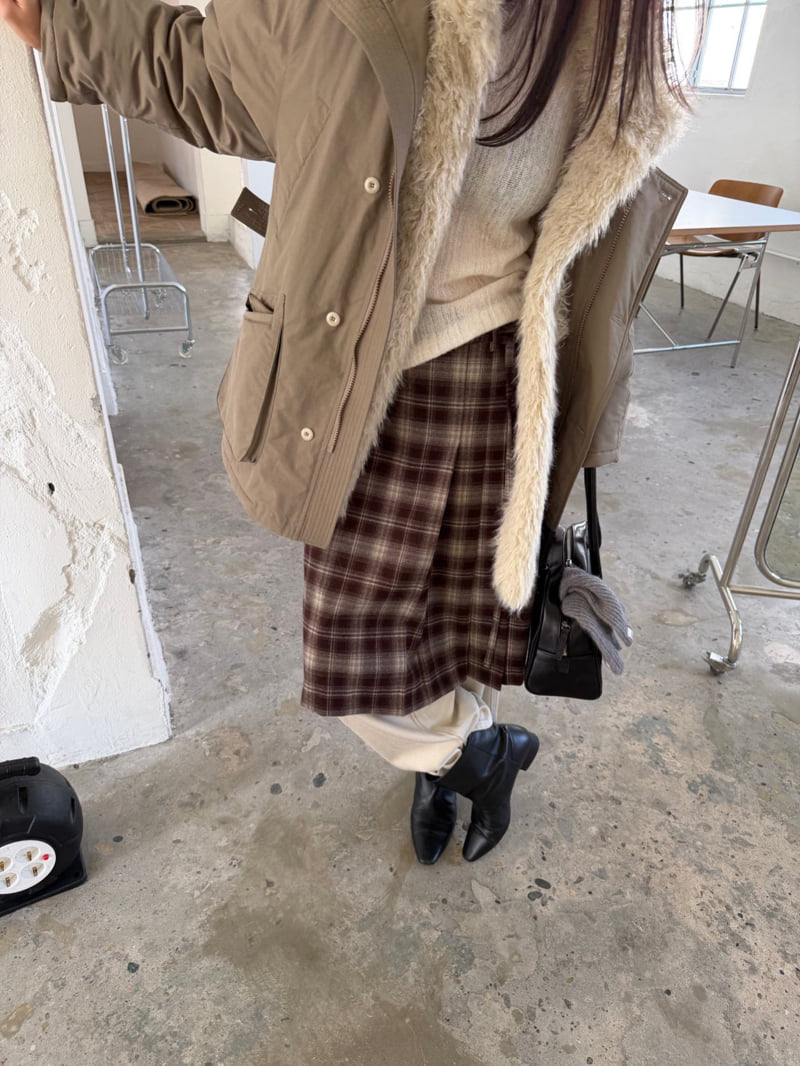 Better - Korean Women Fashion - #momslook - Blooming Padded Jumper - 9