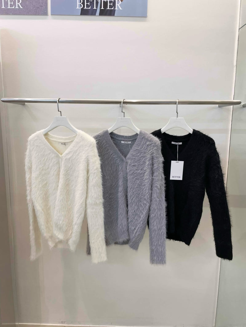 Better - Korean Women Fashion - #momslook - Angora Cardigan