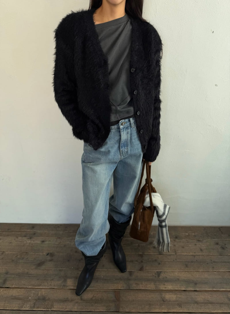 Better - Korean Women Fashion - #momslook - Angora Cardigan - 11