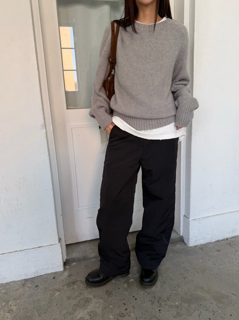 Better - Korean Women Fashion - #momslook - Wool Round Knit - 10