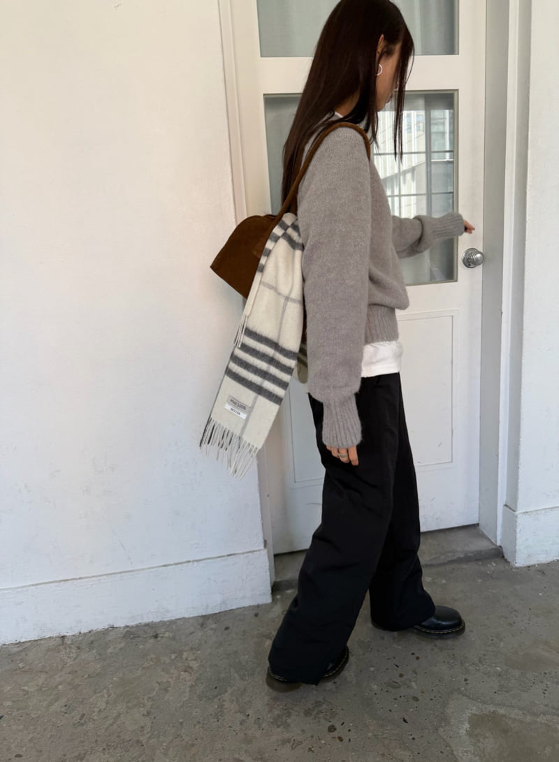 Better - Korean Women Fashion - #momslook - Wool Round Knit - 12