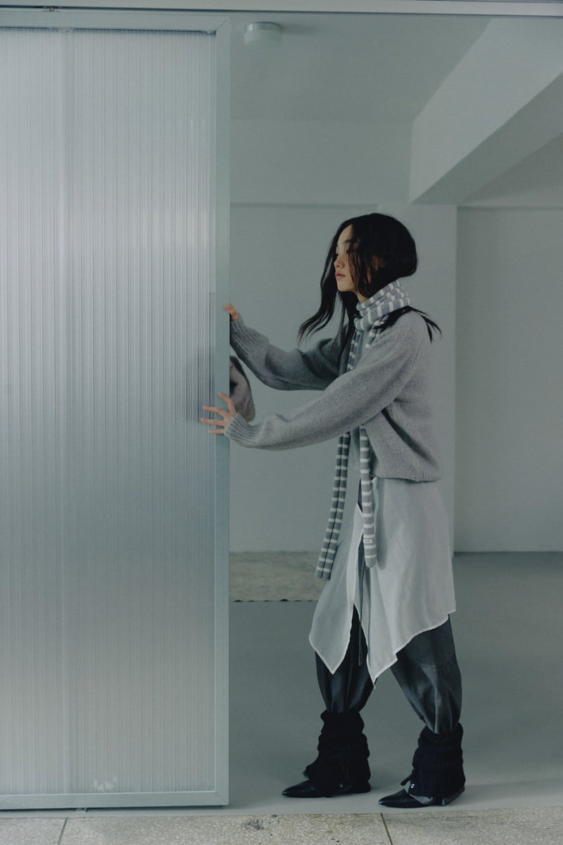 Better - Korean Women Fashion - #momslook - Long Knit Muffler - 7