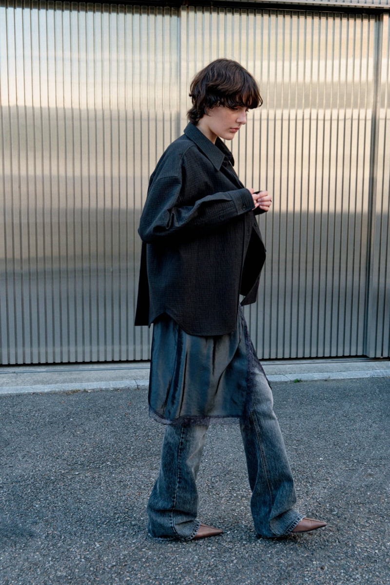 Better - Korean Women Fashion - #momslook - Dice Check Shirt - 3