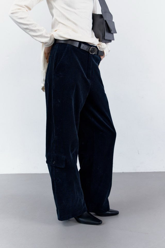 Better - Korean Women Fashion - #shopsmall - Basil Corduroy Pants - 8