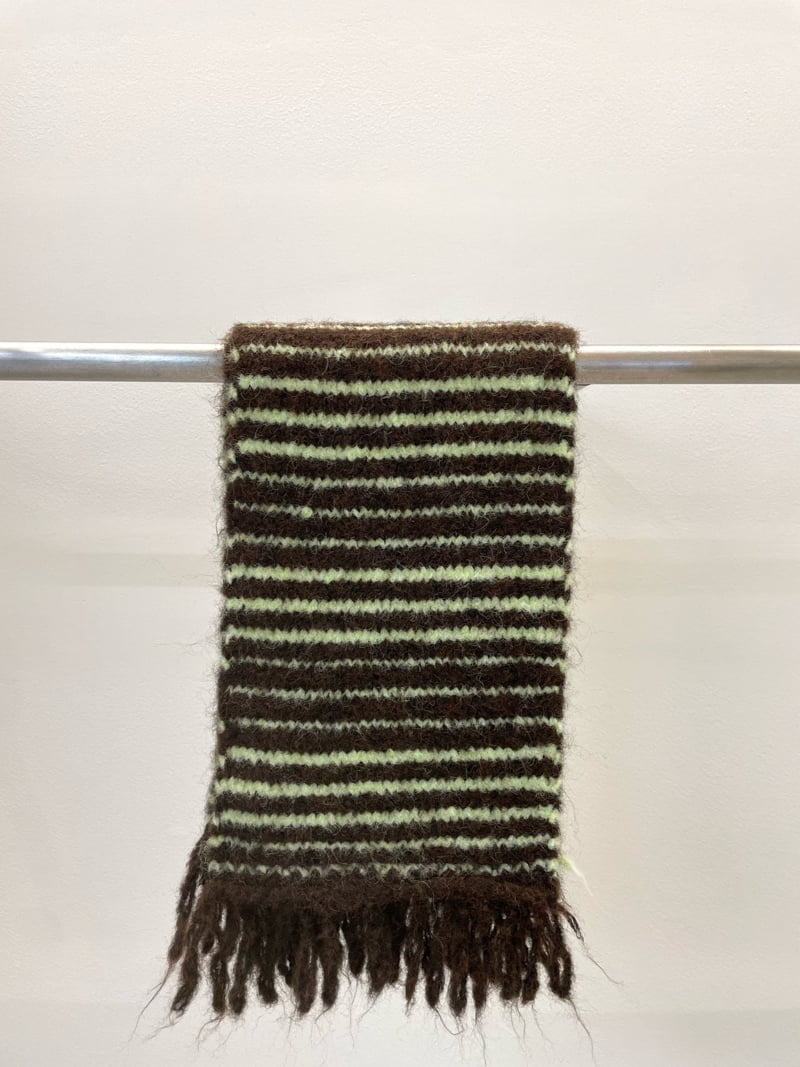 Better - Korean Women Fashion - #thatsdarling - Stripe Muffler - 2