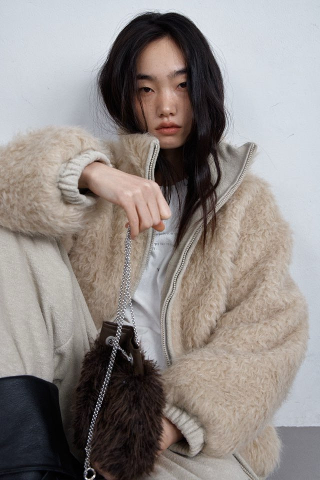 Better - Korean Women Fashion - #thelittlethings - Log Fleece Jumper - 5