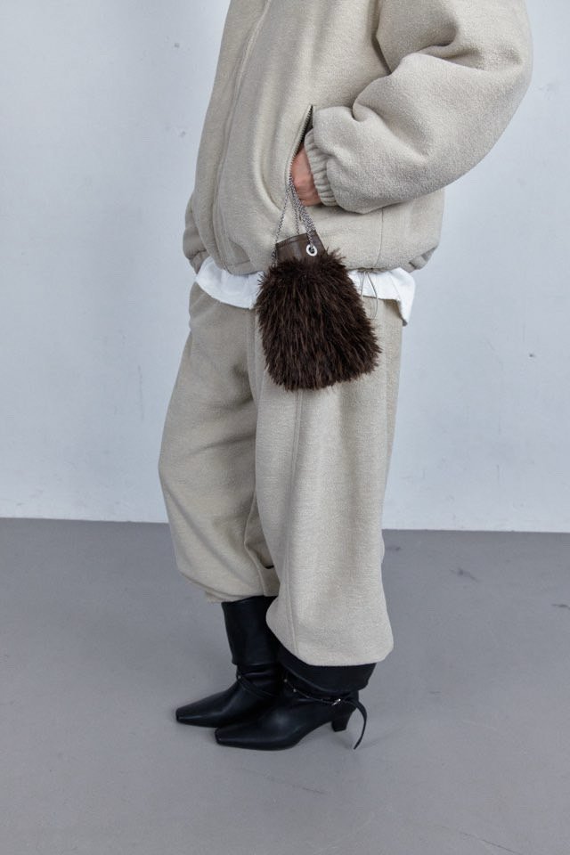 Better - Korean Women Fashion - #thatsdarling - Log Fleece Pants - 4
