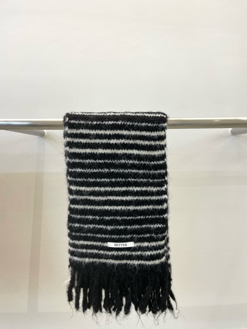 Better - Korean Women Fashion - #thelittlethings - Stripe Muffler - 3