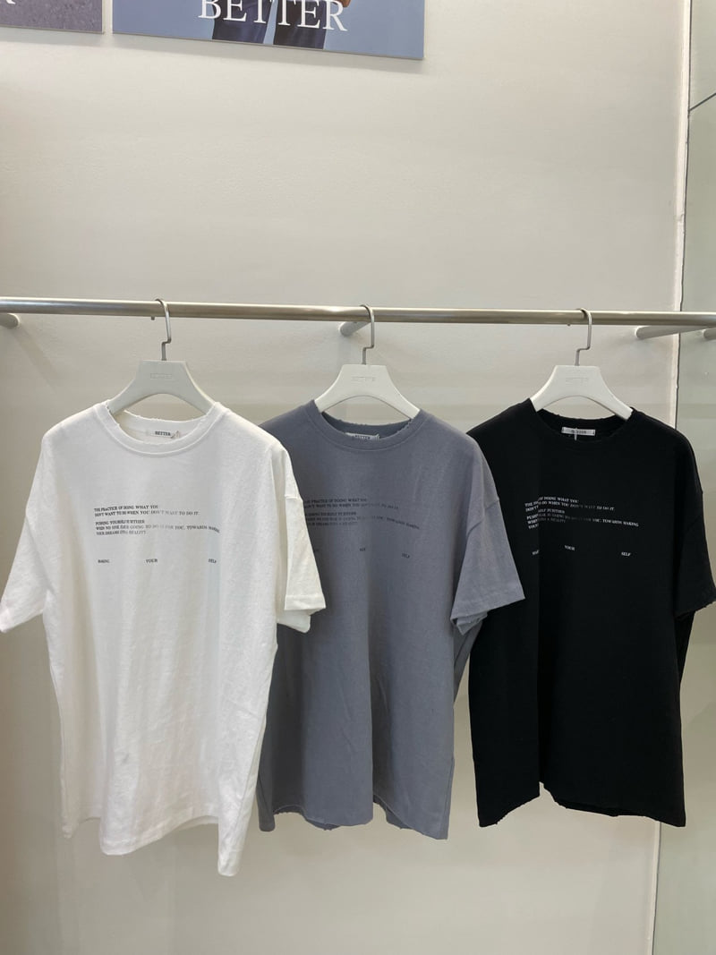 Better - Korean Women Fashion - #vintagekidsstyle - Sane Tee - 3