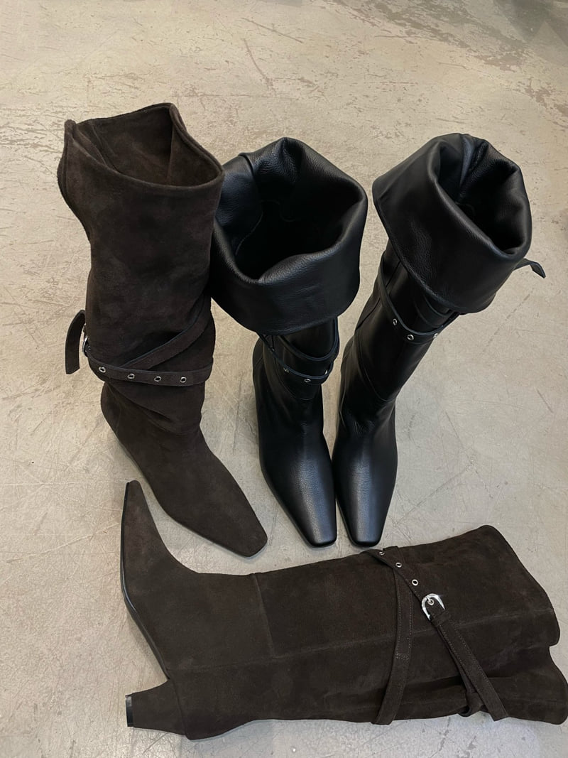 Better - Korean Women Fashion - #womensfashion - Belted Boots