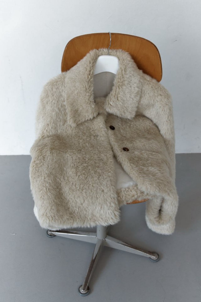 Better - Korean Women Fashion - #womensfashion - Shearling Collar Jacket - 2