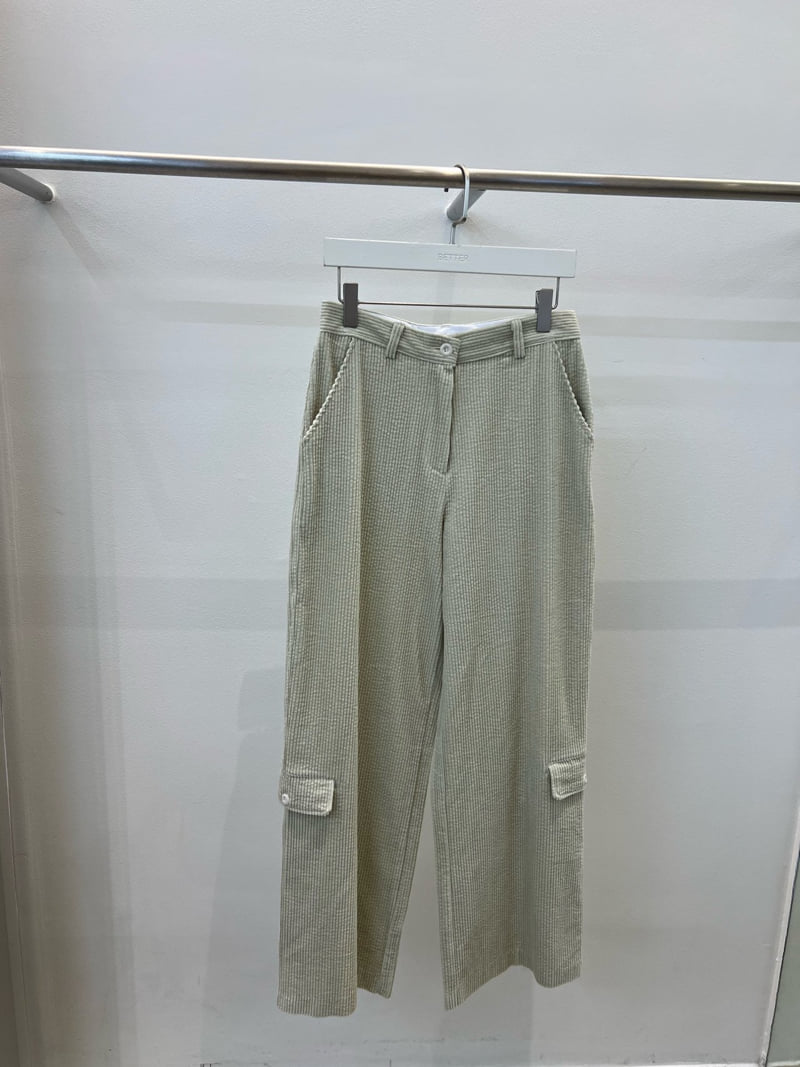Better - Korean Women Fashion - #womensfashion - Basil Corduroy Pants - 2