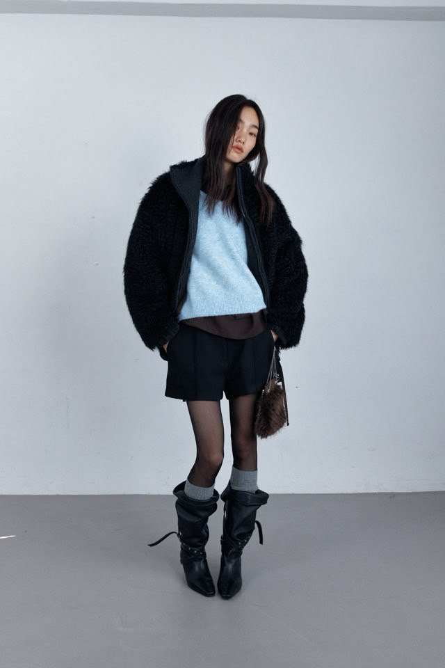 Better - Korean Women Fashion - #womensfashion - Log Fleece Jumper - 11