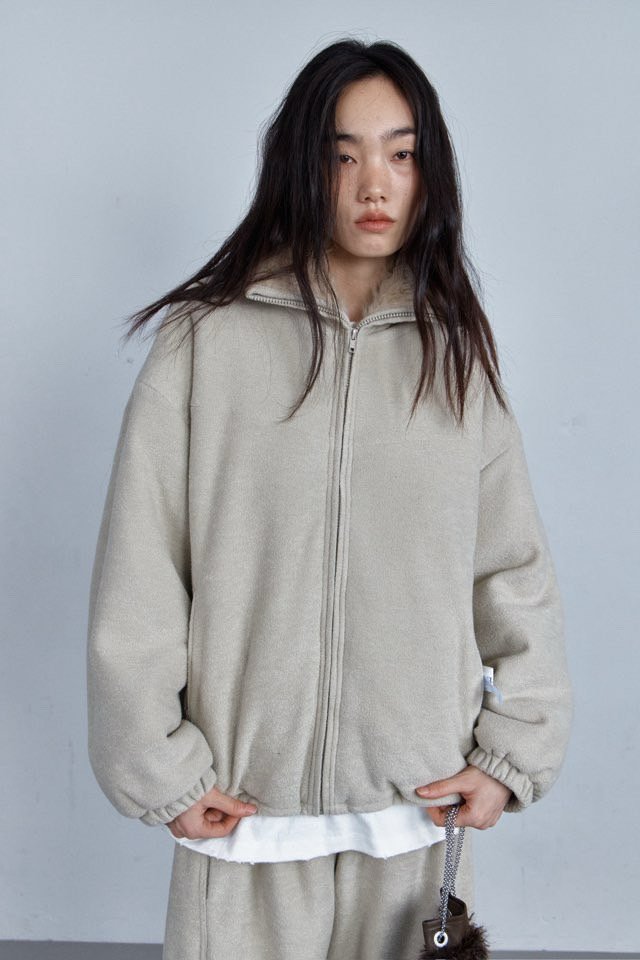 Better - Korean Women Fashion - #womensfashion - Log Fleece Jumper - 7