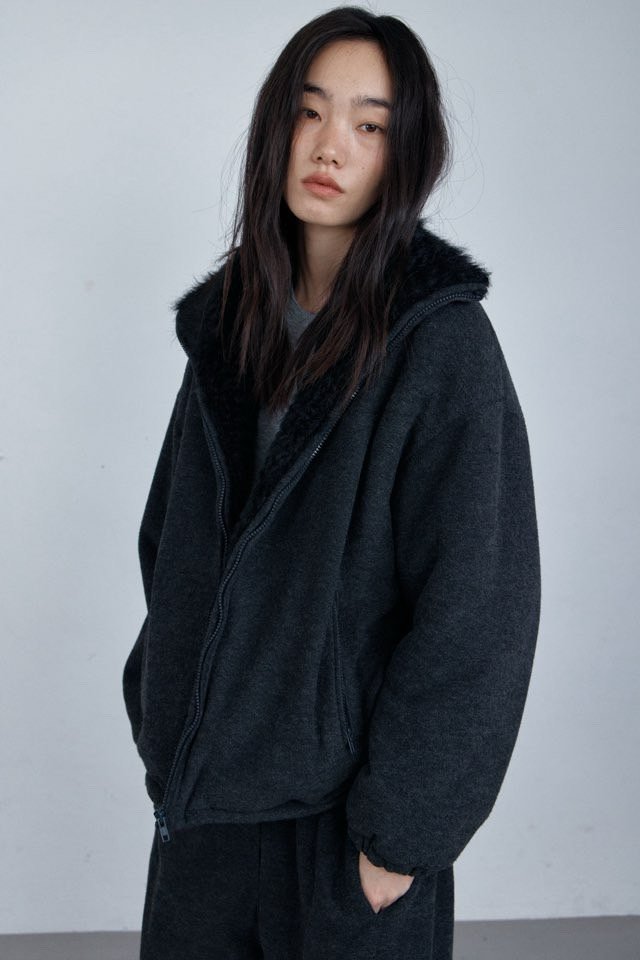 Better - Korean Women Fashion - #womensfashion - Log Fleece Jumper - 9